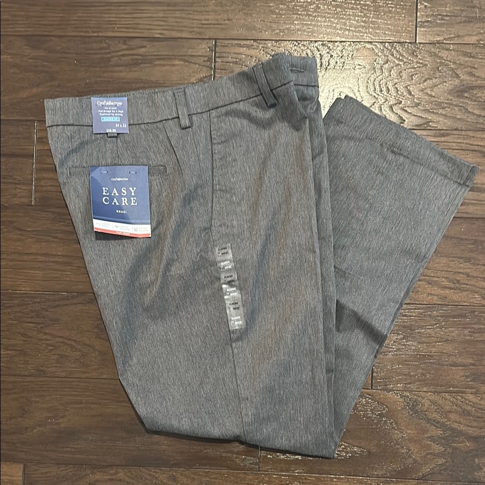 Croft & Barrow Gray Dress Pants NWT
